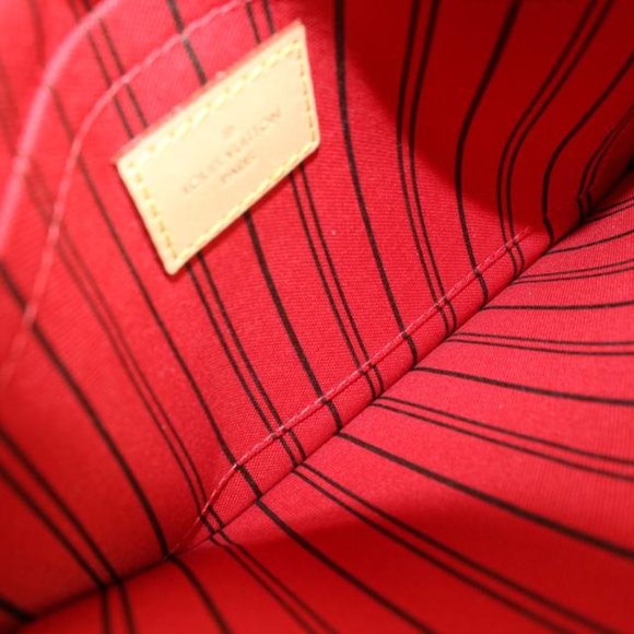 Louis Vuitton Cherry Red Monogram Neverfull Pochette GM or MM 13lz89s - Picture 4 of 12